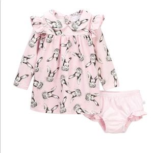 Rosie Pope baby girl bunny dress
